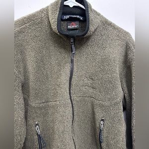 Vintage ARC’TERYX polartec fleece jacket - forest green